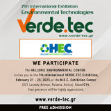 7th International Exhibition of Environmental Technologies Verde.tec